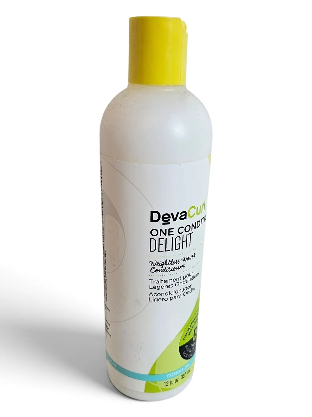 DevaCurl One Condition Delight Conditioner 12 oz Weightless Waves Wavy Hair